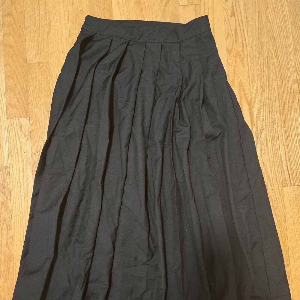 DAZY Women's Maxi Pleated Skirt